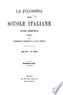 La Filosofia delle scuole italiane