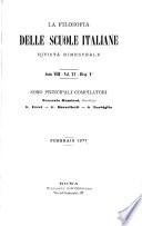 La filosofia delle scuole italiane