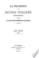 La filosofia delle scuole italiane