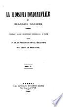 La filosofia fondamentale