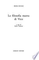 La filosofia nuova di Vico