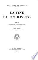 La fine di un regno