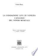 La Fondazione Levi di Venezia