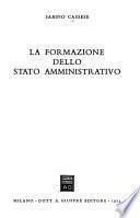 La formazione dello Stato amministrativo