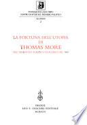 La fortuna dell'Utopia di Thomas More nel dibattito europeo del '500