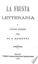 La frusta letteraria di Aristarco Scannabue (