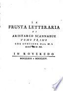 La frusta letteraria