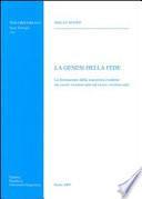 La genesi della fede