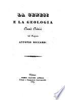 La Genesi e la Geologia, cenni critici