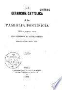 La Gerarchia Cattolica e la Famiglia Pontificia