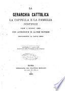 La gerarchia cattolica e la famiglia pontificia per l'anno. -A. 1, numero unico (1872)-