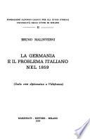 La Germania e il problema italiano nel 1859