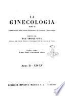 La ginecologia pubblicazione della Società piemontese di ostetricia e ginecologia
