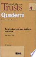 La giurisprudenza italiana sui trust