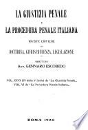 La Giustizia penale