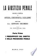 La Giustizia penale