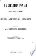 La Giustizia penale