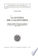 La giustizia per i galantuomini