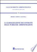La globalizzazione dei contratti delle pubbliche amministrazioni