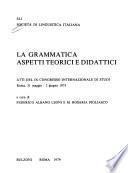 La grammatica