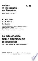 La gravidanza nelle cardiopatie chirurgiche