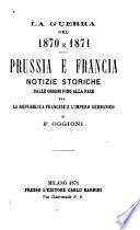 La guerra del 1870 e 1871