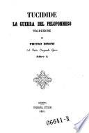 La Guerra Del Peloponneso; Traduzione Di Pietro Bisoni