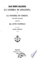 La guerra di Giugurta e la congiura di Catilina Cajo Crispo Sallustio