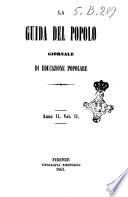 La guida del popolo letture famigliari per l'educazione del popolo e della gioventù