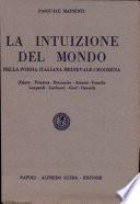La Intuizione Del Mondo