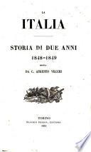La Italia storia di due anni, 1848-1849