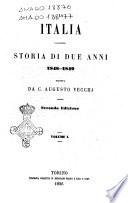 La Italia storia di due anni