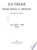 La legge monitore giudiziario e amministrativo del Regno d'Italia