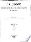 La legge monitore giudiziario e amministrativo del Regno d'Italia