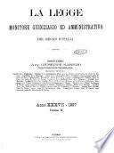 La legge monitore giudiziario e amministrativo del Regno d'Italia
