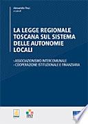 La legge regionale toscana sul sistema delle autonomie locali