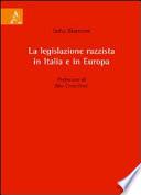 La legislazione razzista in Italia e in Europa