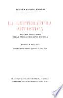 La letteratura artistica
