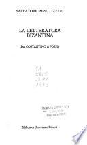 La letteratura bizantina