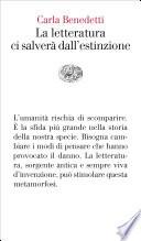 La letteratura ci salverà dall'estinzione