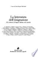 La Letteratura dell'emigrazione