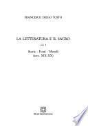 La letteratura e il sacro