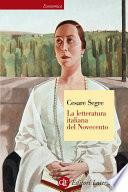 La letteratura italiana del Novecento