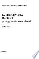 La letteratura italiana