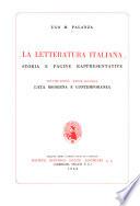 La letteratura italiana
