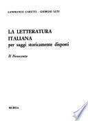 La letteratura italiana