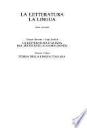 La Letteratura, la lingua: La letteratura latina medioevale in Italia