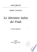 La letteratura ladina del Friuli