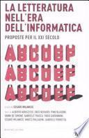 La letteratura nell'era dell'informatica