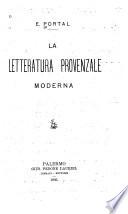 La letteratura provenzale moderna